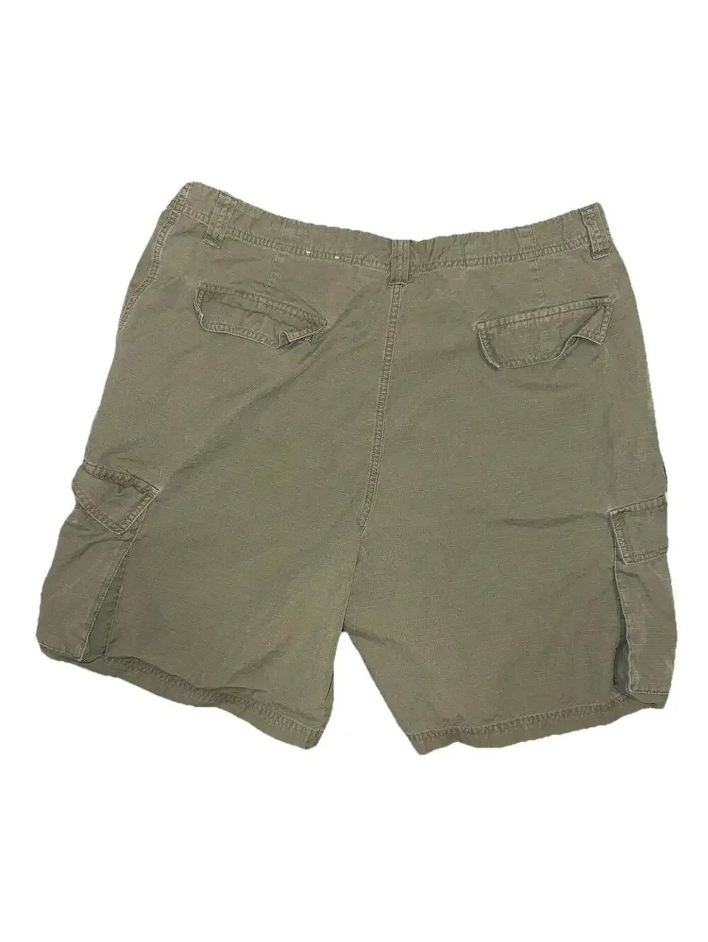 J Crew Men’s Green Cargo Shorts Sz 36 Cotton Beach Preppy Gorp y2k
